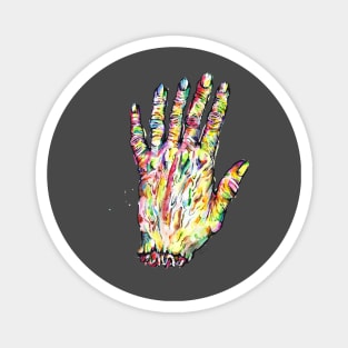 Six Fingered Hand of Glory Magnet